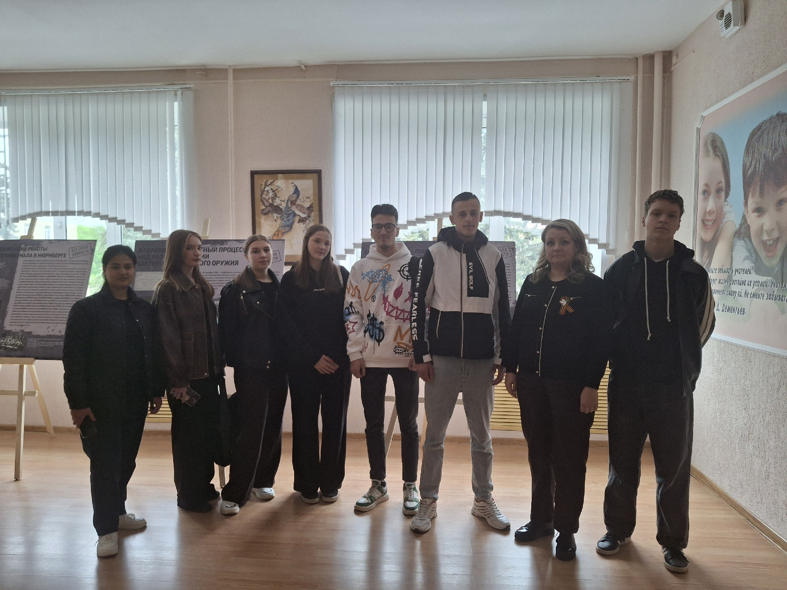 Студенты группы 24 ФПИ1 на концерте «Одна на всех Великая Победа!»